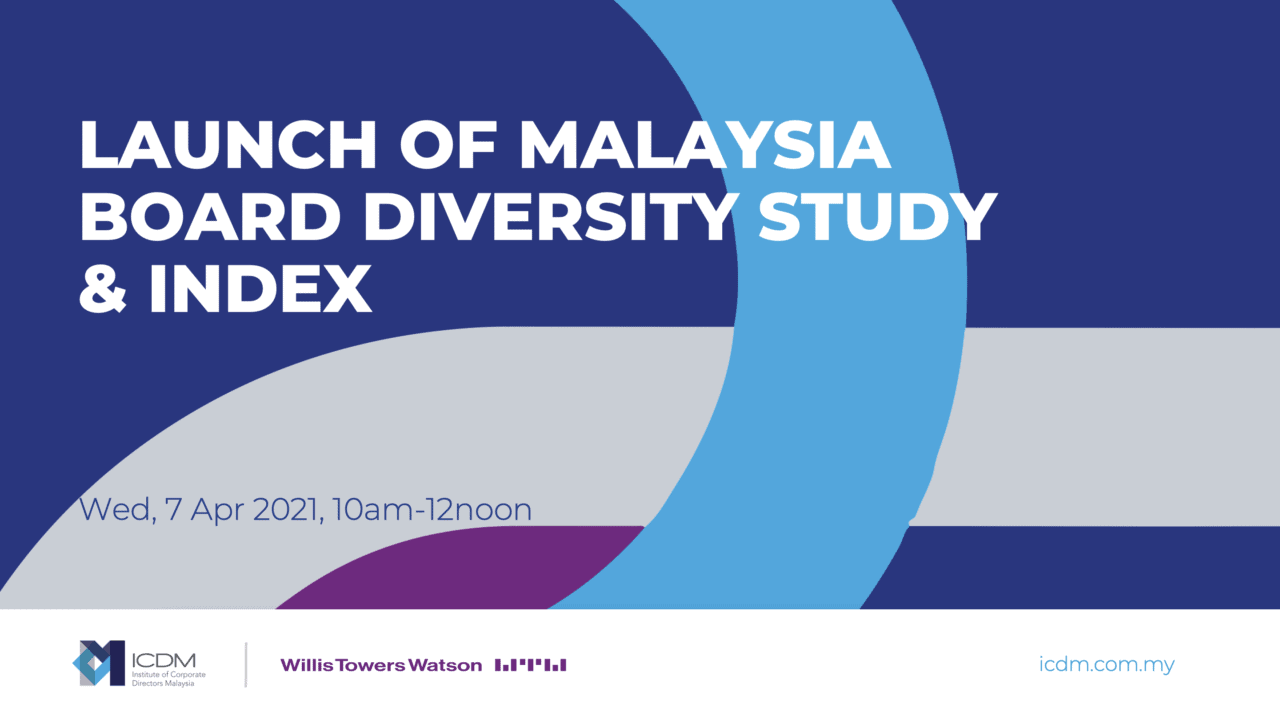 Launch the Malaysia Diversity Study & Index -