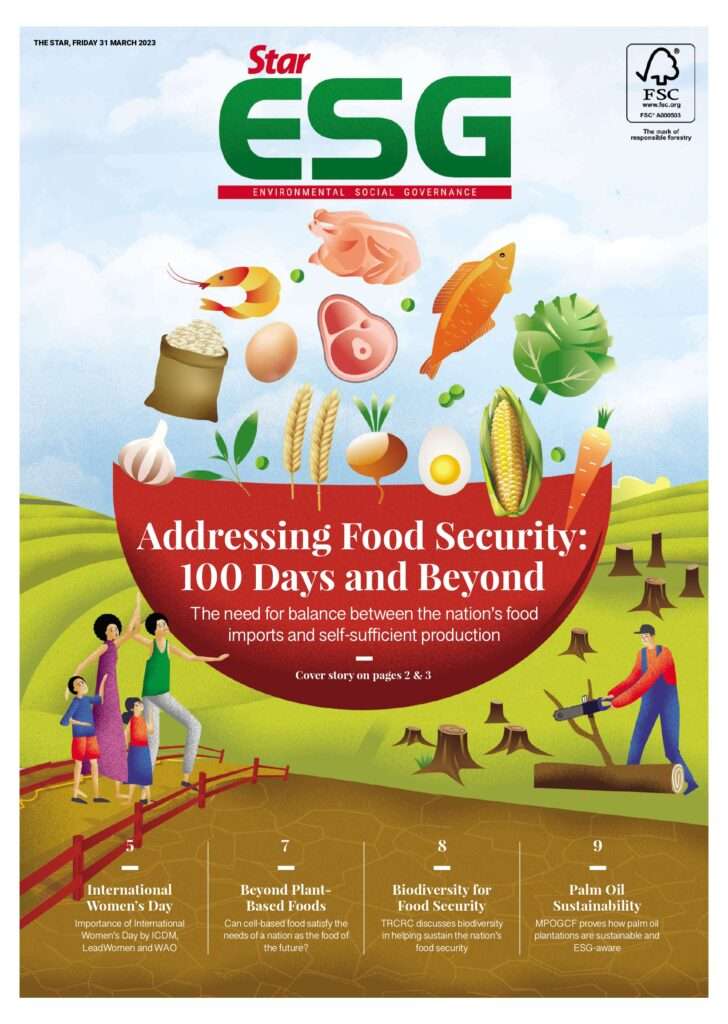 The Star ESG Pullout Addressing Food Security 100 Days Beyond 31 March 2023 page 0001